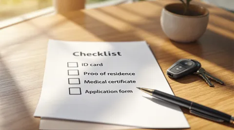 Checklist: Documente pentru Înscrierea la Examenul Auto
